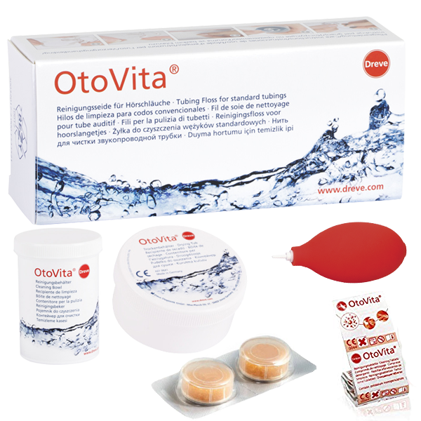 Kit de limpieza para retroauriculares , OtoVita® Care Set BTE